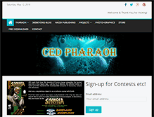 Tablet Screenshot of cedpharaoh.com
